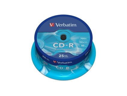 VERBATIM CD-R(25-Pack)Spindl/52x/700MB 43432 Verbatim