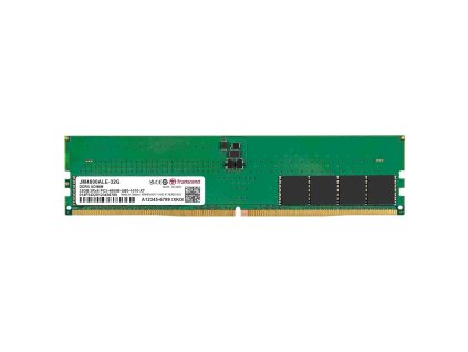 Transcend paměť 32GB DDR5 4800 U-DIMM (JetRam) 2Rx8 2Gx8 CL40 1.1V JM4800ALE-32G