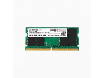 Transcend paměť 16GB SODIMM DDR5 4800 (JetRam) 1Rx8 2Gx8 CL40 1.1V JM4800ASE-16G