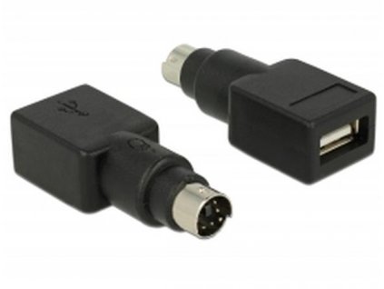 Delock Adaptér PS/2 samec > USB Typ-A samice 65898 DeLock