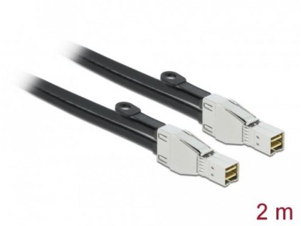Delock Kabel PCI Express Mini SAS HD SFF-8674 na SFF-8674, 2 m 86622 DeLock