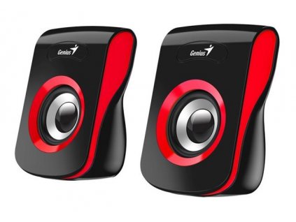 Speaker GENIUS SP-Q180, RED, USB, 6W 31730026401 Genius