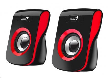 Speaker GENIUS SP-Q180, RED, USB, 6W 31730026401 Genius