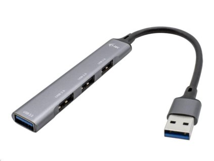 i-tec USB 3.0 Metal HUB 1x USB 3.0 + 3x USB 2.0 U3HUBMETALMINI4 I-Tec