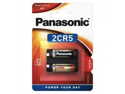 PANASONIC Lithiové - FOTO baterie 2CR-5L/1BP 6V (blistr - 1ks) 330072,00 Panasonic