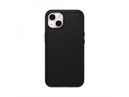 OtterBox puzdro Strada Leather Folio pre iPhone 13 - Shadow Black 77-85812