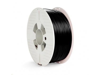 VERBATIM Filament pre 3D tlačiarne PET-G 1.75mm, 327m, 1kg čierna 55052 Verbatim