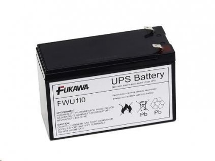 Batéria - FUKAWA FWU-110 náhradná batéria pre APCRBC110 (12V/7Ah) Fukawa