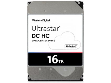 WD Ultrastar® HDD 16TB (WUH721816ALE6L4) DC HC5503.5in 26.1MM 512MB 7200RPM SATA ULTRA 512E SE NP3 0F38462 Western Digital