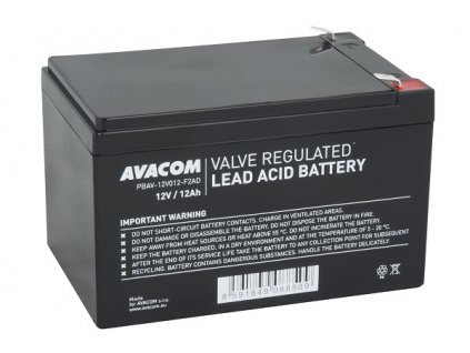Avacom baterie 12V 12Ah F2 DeepCycle (PBAV-12V012-F2AD)