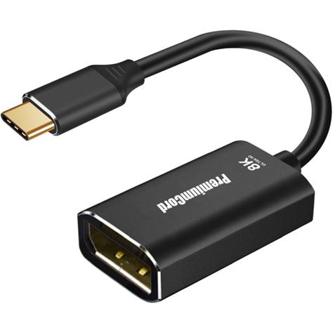 PremiumCord adaptér USB-C na DisplayPort DP1.4 8K@60Hz a 4k@120Hz ku31dp10