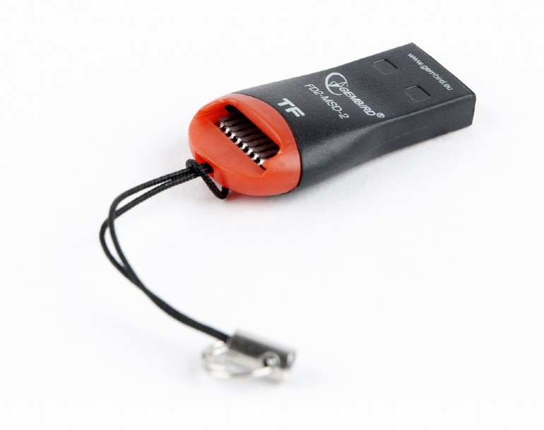 GEMBIRD Čtečka karet, microSD, USB FD2-MSD-3 Gembird