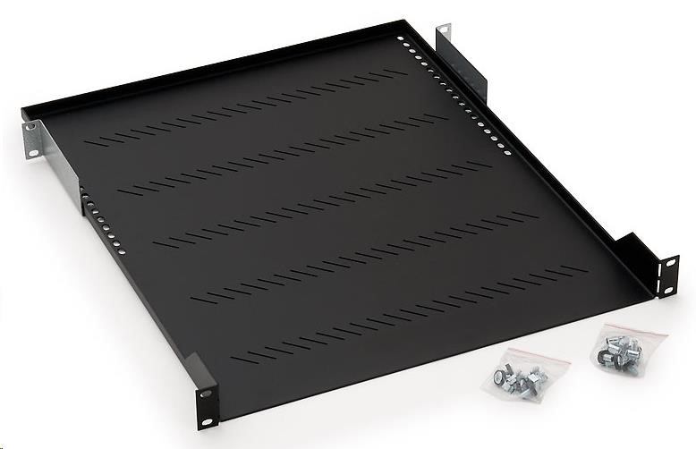 19'' police A1 s perforací 550mm, max.40kg černá RAB-UP-550-A1 Triton