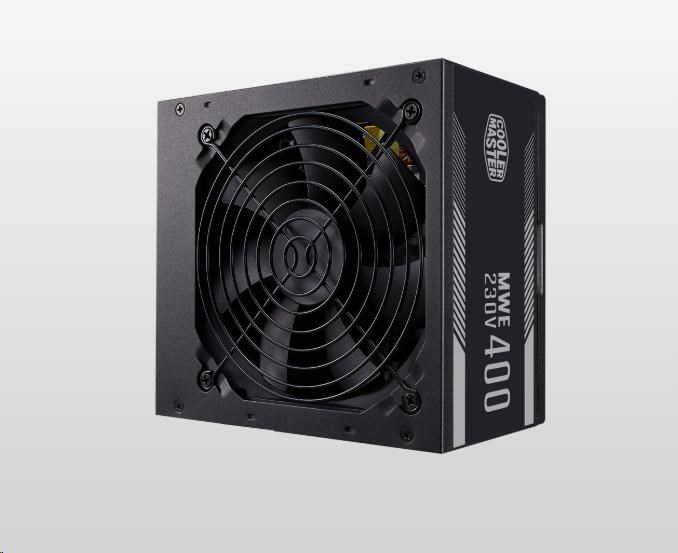 Cooler Master zdroj MWE White 400W V2, 120mm, 80+ MPE-4001-ACABW-EU CoolerMaster