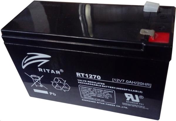 Batéria EUROCASE pre UPS NP7-12, 12V, 7Ah (RBC2) Eurocase
