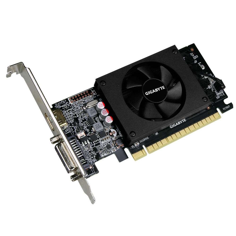 GIGABYTE VGA NVIDIA GeForce GT 710, 2GB DDR5, 1xHDMI, 1xDVI-I GV-N710D5-2GL Gigabyte