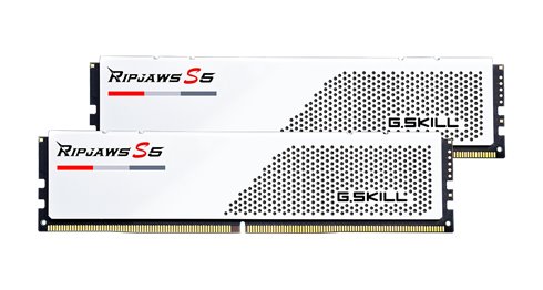 G.SKILL 32GB kit DDR5 5600 CL28 Ripjaws S5 white F5-5600J2834F16GX2-RS5W G.Skill