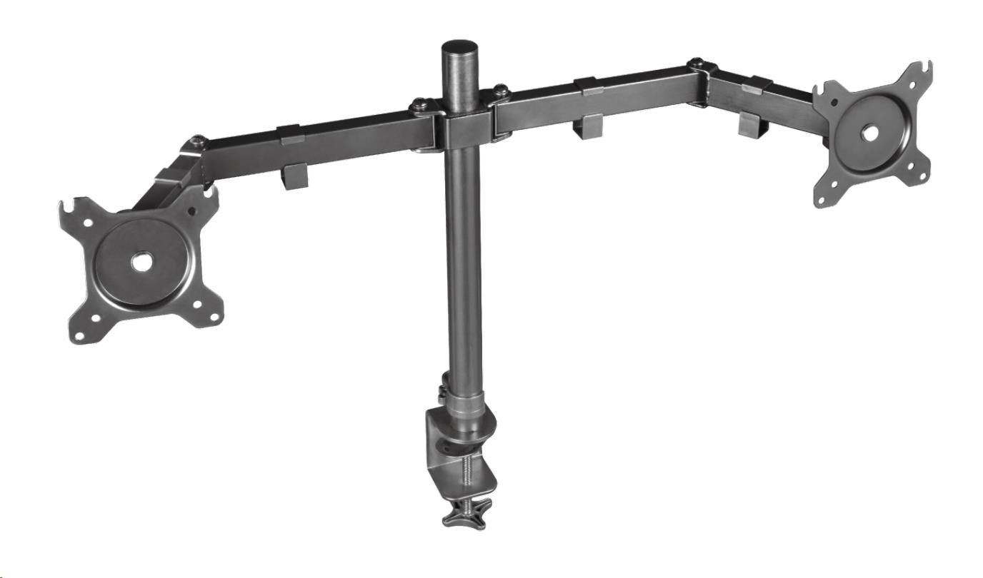 Držiak na 2 monitory TRUST, GXT 1120 Mara Dual Monitor Arm 23941 Trust