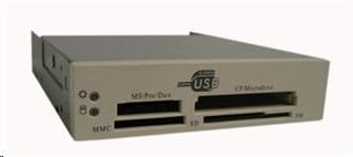 EUROCASE Card reader 33in1-3,5" White CR33IN1W Eurocase