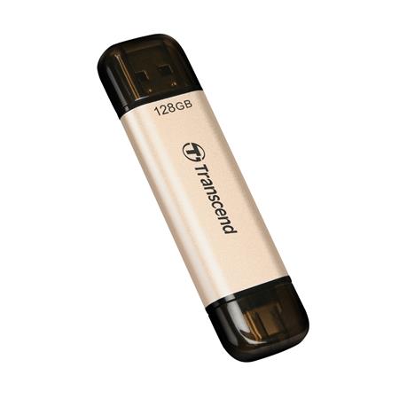 TRANSCEND Flash disk 128GB JetFlash®930C, TLC, USB 3.2/USB typu C (R:420/W:400 MB/s) čierna TS128GJF930C Transcend