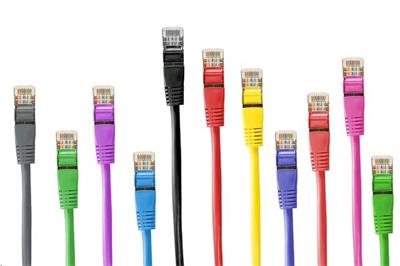 C-TECH Kabel patchcord Cat5e, UTP, šedý, 0,25m CB-PP5-025 C-Tech