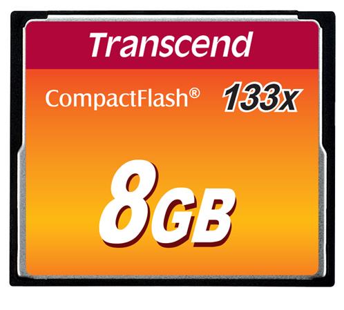 TRANSCEND Compact Flash 8 GB (133x) TS8GCF133 Transcend
