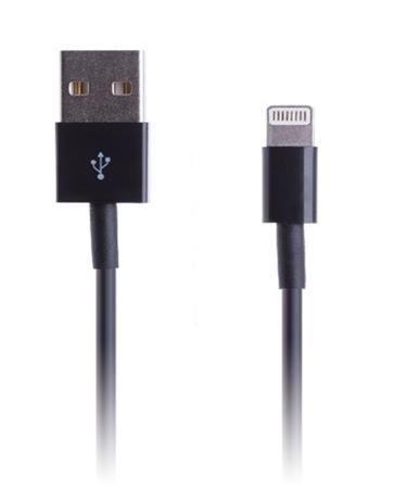 CONNECT IT Wirez Apple Lightning - USB, čierny, 1 m CI-415 Connect IT