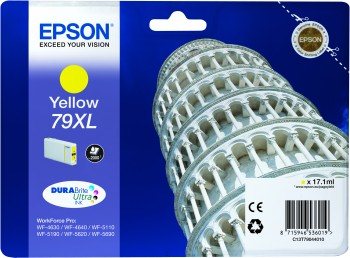 Singlepack Yellow 79XL DURABrite Ultra Ink C13T79044010 Epson