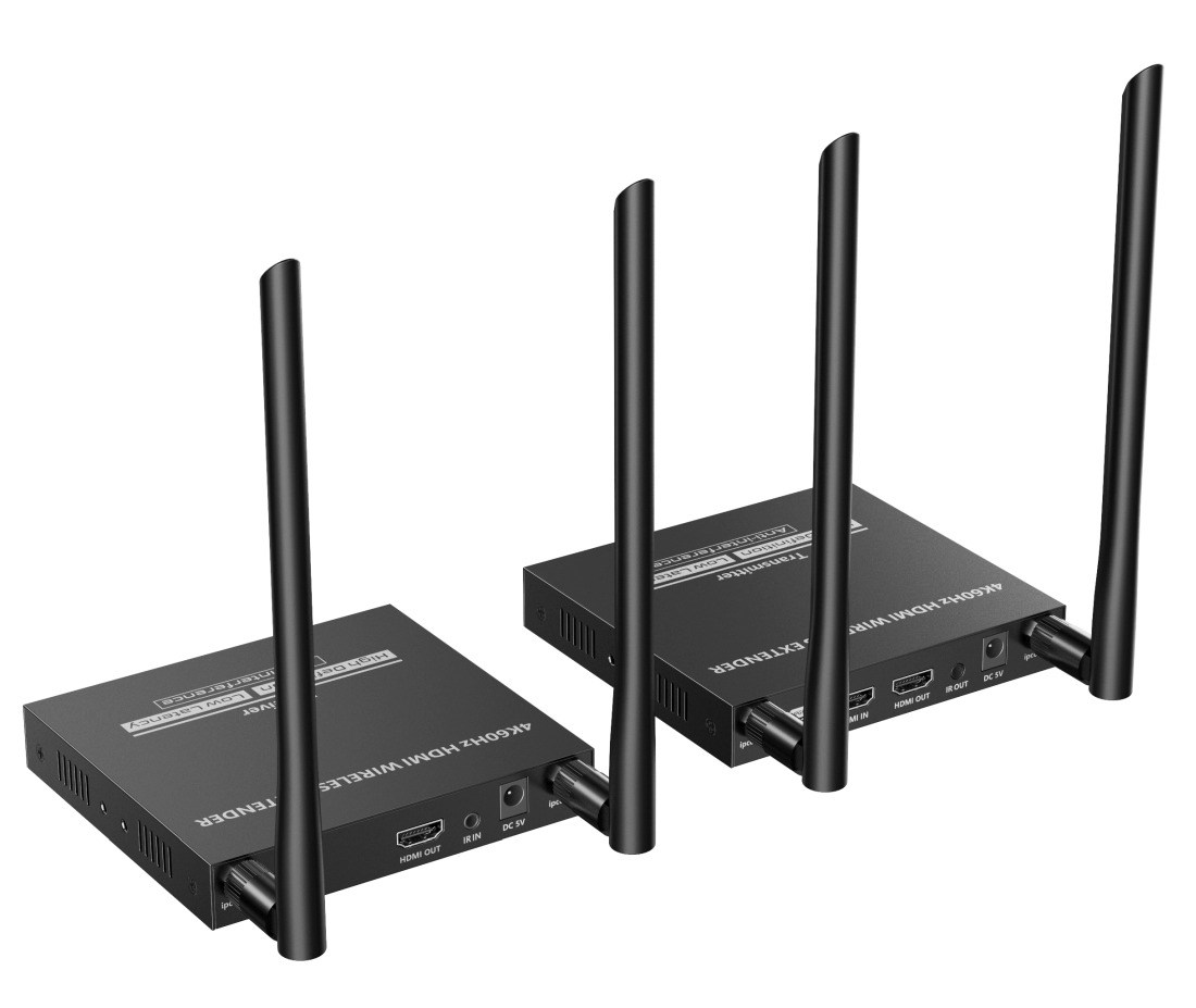 PremiumCord HDMI2.0 Wireless extender 4K@60Hz na 50m, pásmo 5.2GHz khext50-12 Digitus