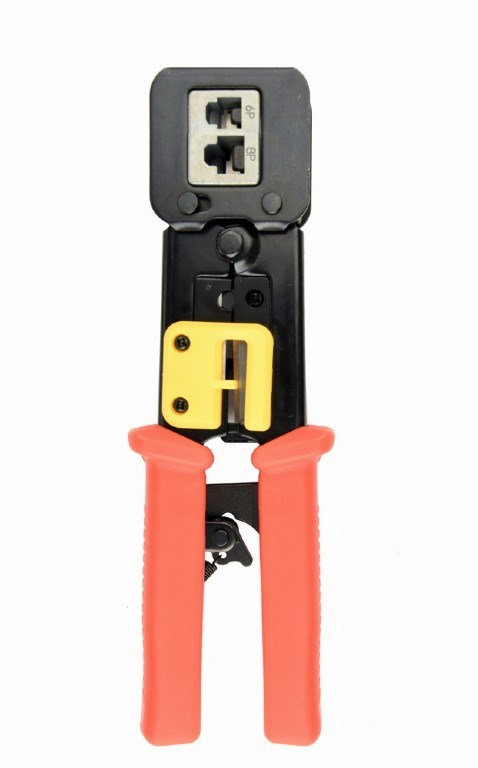 GEMBIRD Krimpovacie kliešte (T-WC-03) pre konektory RJ45/8p8c, 3 v 1 T-WC-05 Gembird