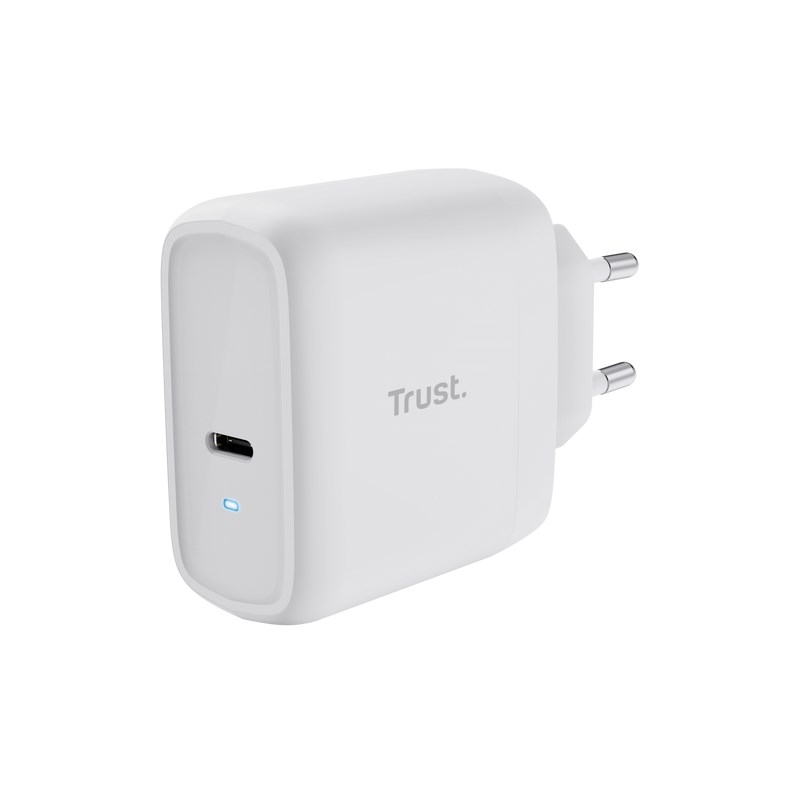 TRUST MAXO 65W USB-C CHARGER WHTE 25139 Trust