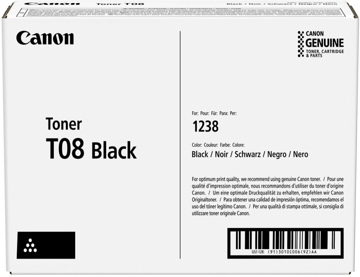 Canon T08 Black, 11 tis. stran CF3010C006