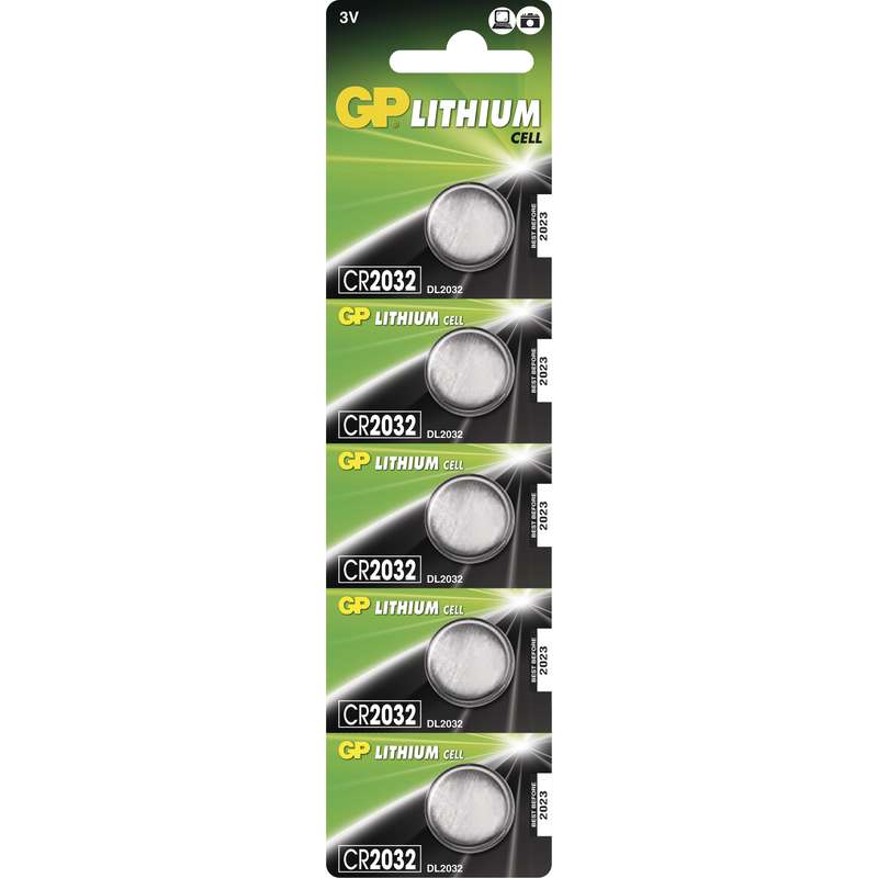 GP Batteries Lithiová baterie GP CR2032 - 5ks 1042203215 GP Baterie
