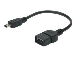 ASSMANN Adaptér USB OTG mini B/M - A/F