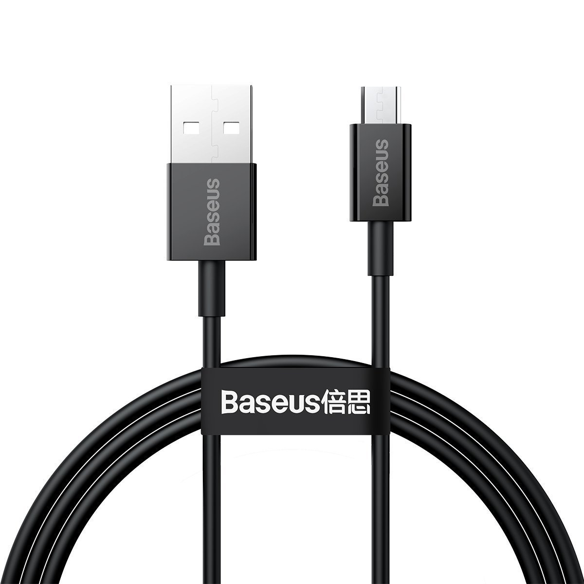 Baseus CAMYS-01 Superior Fast Charging Datový Kabel MicroUSB 2A 1m Black 6953156208476 NoName
