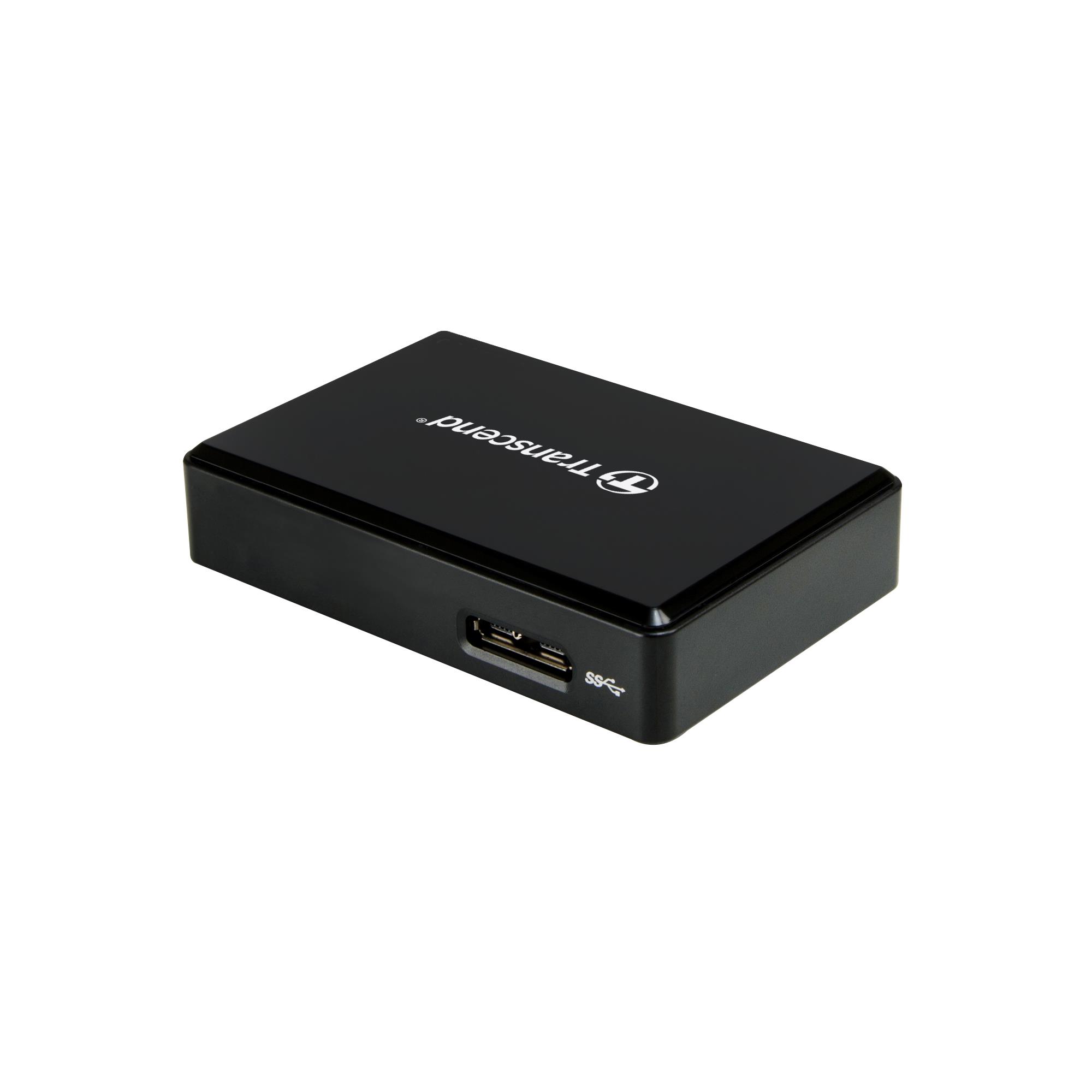 TRANSCEND Gen1 All-in-1 UHS-II Multi Card Reader RDF9K2, USB 3.1, čierna TS-RDF9K2 Transcend