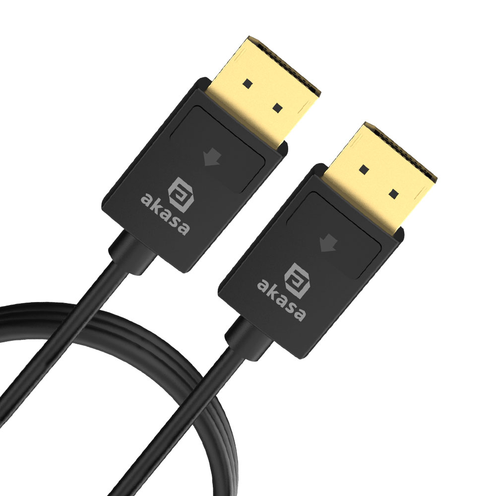 AKASA kabel DisplayPort na DisplayPort 8K@60Hz, v1.4, 2m AK-CBDP26-20BK Akasa