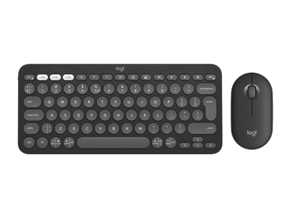 Logitech Logitech® Pebble 2 Combo - TONAL GRAPHITE - US INT'L - 2.4GHZ/BT - N/A - INTNL-973 - UNIVERSAL 920-012239