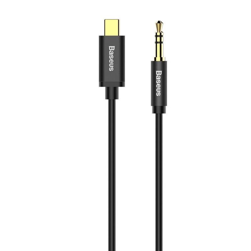 Baseus audio kabel Yiven z USB-C na Jack 3,5mm černý 6953156262553 NoName