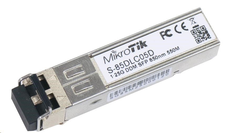 MikroTik SFP modul S-85DLC05D, MM, 550m, 1.25G Mikrotik