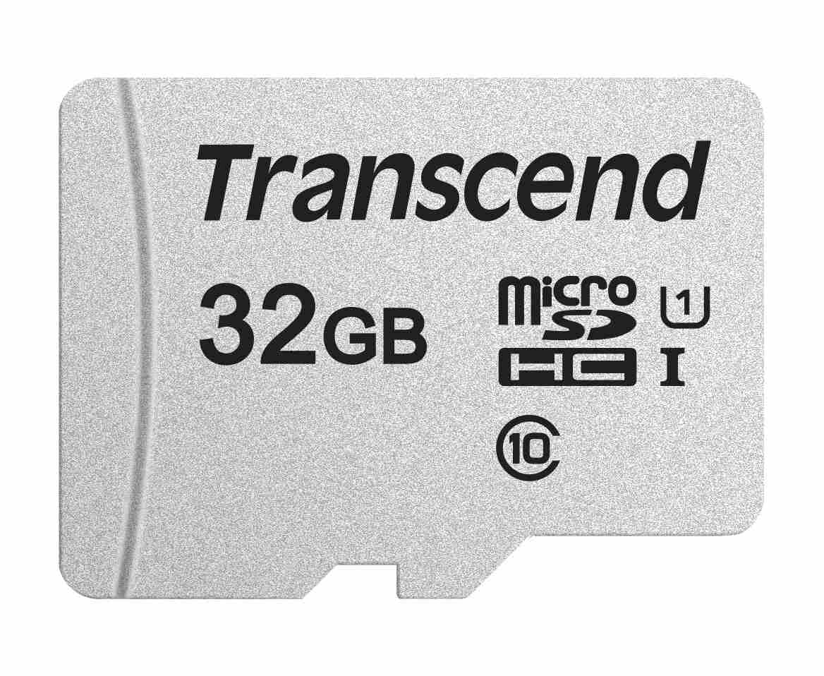 Karta TRANSCEND MicroSDHC 32GB 300S, UHS-I U1 + adaptér TS32GUSD300S-A Transcend