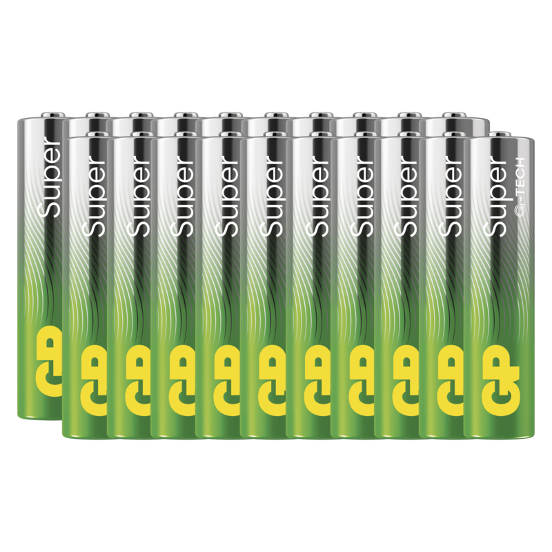 GP Alkalická baterie SUPER AAA (LR03)- 20ks 1013122001 GP Batteries