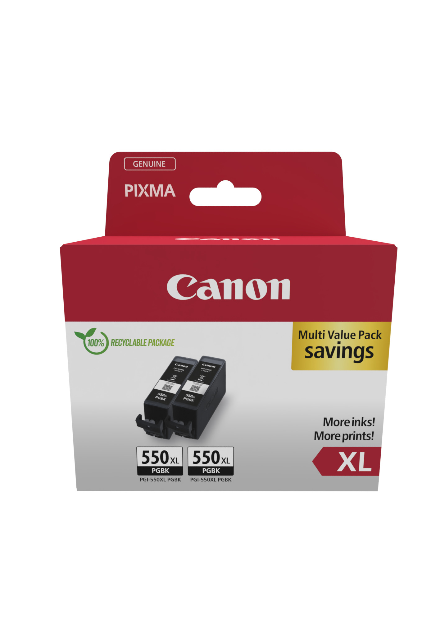 Canon cartridge PGI-550 XL BK TWIN SEC 6431B010
