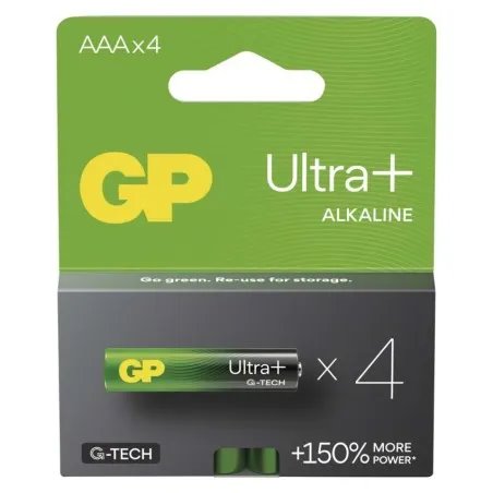 EMOS GP Alkalická batéria GP Ultra Plus LR03 (AAA) 4ks B03114