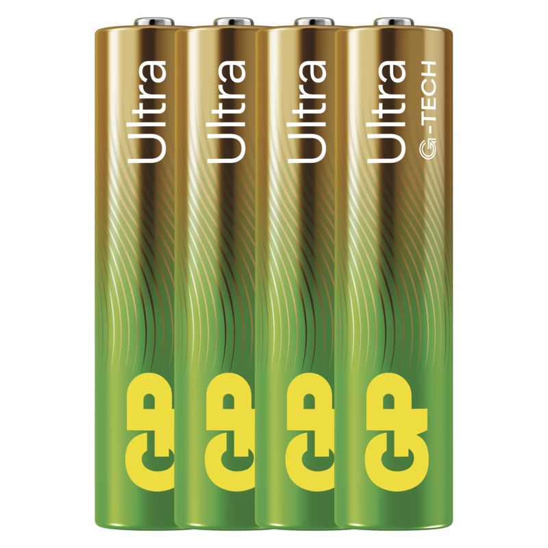 GP AAA Ultra alkalická (LR03) - 4 ks 1013124100 GP Batteries