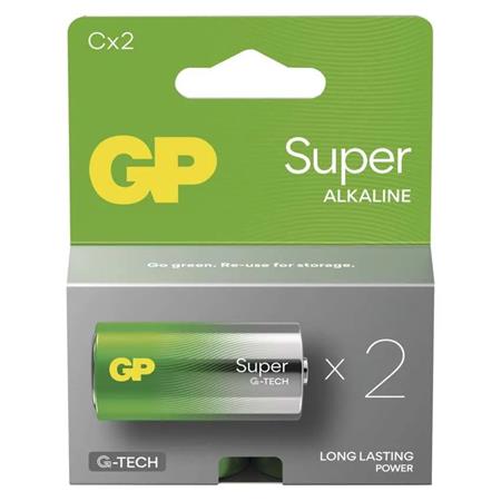 GP C Super alkalická (LR14) - 2 ks 1013322200 GP Batteries