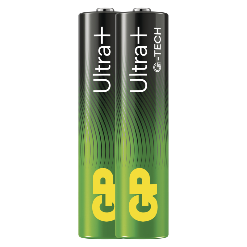 GP Alkalická baterie ULTRA PLUS AAA (LR03) - 2ks 1013122000 GP Batteries