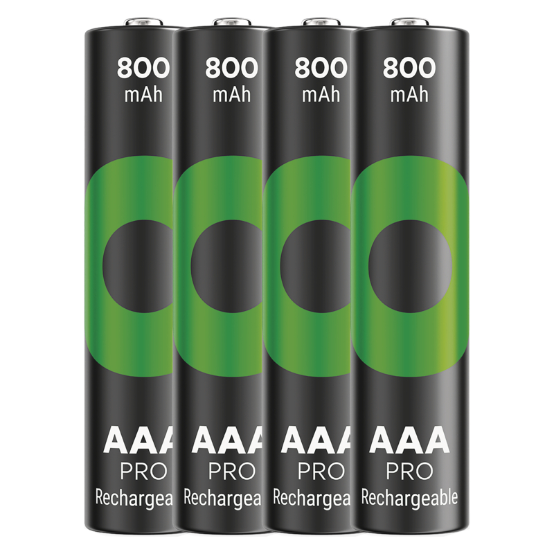 GP Nabíjecí bat. ReCyko Pro AAA (HR03) 800mAh- 4ks 1032124080 GP Batteries
