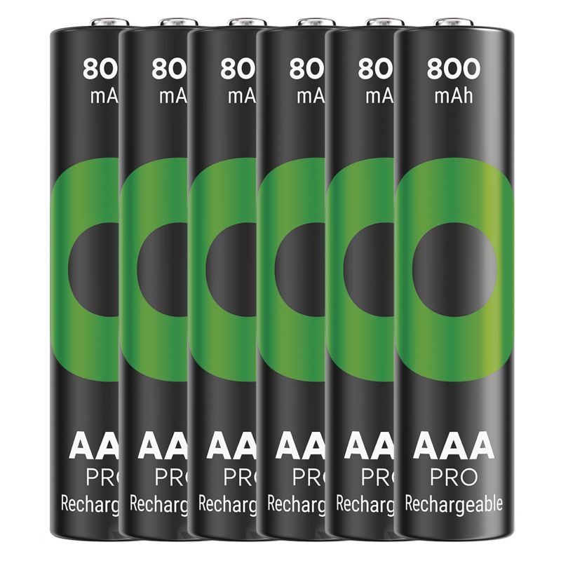 GP Nabíjecí bat. ReCyko Pro AAA (HR03) 800mAh- 6ks 1032126080 GP Batteries