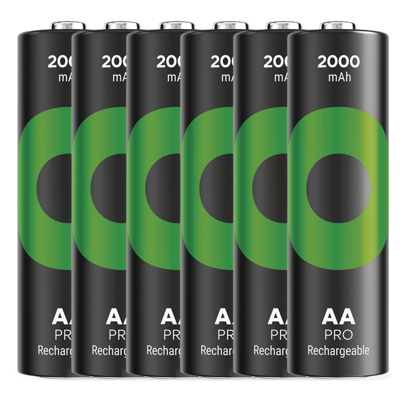GP Nabíjecí bat. ReCyko Pro AA (HR6) 2000mAh - 6ks 1032226200 GP Batteries